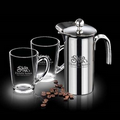 26 Oz. French Coffee Press w/ 2 Dundas Mugs